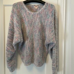 Mossimo Supply Co. Multicolor Crew Neck Sweater